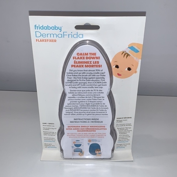 FRIDA Baby - DermaFrida the Flakefixer - 3-Step Cradle Cap System - Picture 10 of 11